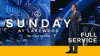 Joel Osteen  Lakewood Church Service  You’re Being Talked About [upl. by Ricoriki]