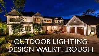 Outdoor Landscape Lighting Design Walkthrough  Oregon Outdoor Lighting [upl. by Eissoj]