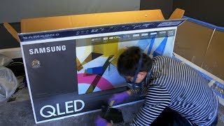 Samsung Q80T 2020 QLED TV Unboxing  Picture Settings [upl. by Noevad333]