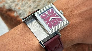 Jaeger Lecoultre Reverso Tribute Burgundy [upl. by Marcel]