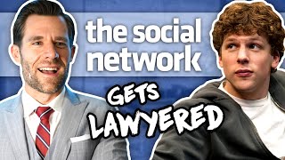 Real Lawyer Reacts to The Social Network Full Movie  LegalEagle [upl. by Enelyw]