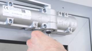 ASSA ABLOY DC500DC700 Door Closer Installation Guide [upl. by Drais]