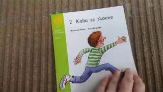 Afrikaans Reading Oxford Storieboom Book 2  Kalla se skoene [upl. by Imeon]