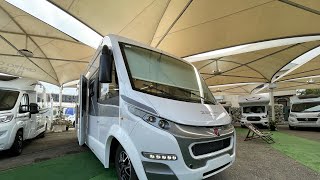 MOTORHOME REVIEW  ROLLER TEAM ZEFIRO 287 TOUR CAMPER 740 metri con LETTI GEMELLI e GARAGE ENORME [upl. by Azalea]