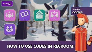 How to use codes in RecRoom [upl. by Huntington]