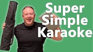 Simple Karaoke Setup for Mobile DJs  Add Another Component to your Services [upl. by Davy]