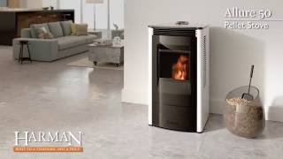 Harman® Allure50 Pellet Stove Video [upl. by Attena]