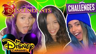 Descendants Halloween Challenge ft Kylie Cantrall 🎭  Ruth amp Rubys Sleepover  Disney Channel [upl. by Lesya]