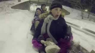 Take a Ride on the Pokagon State Park Toboggan  Indiana DNR [upl. by Francisca17]