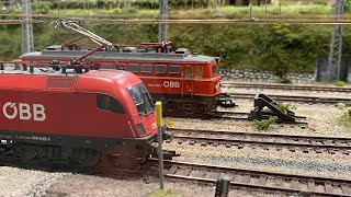 Modelleisenbahn H0  Besuch beim ESV Knittelfeld August 2021 [upl. by Rutherfurd]