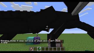 Minecraft PC How to spawn in an ender dragon in the overworld with commands [upl. by Westhead]