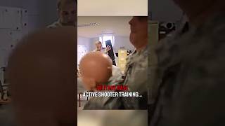 Military base active shooter scenario training‼️🤯 military army combat war [upl. by Kit201]