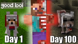 100 Days of PARASITE INVASIONS in modded minecraft [upl. by Fennie71]