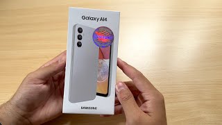 Samsung Galaxy A14 Unboxing Silver [upl. by Elleron]