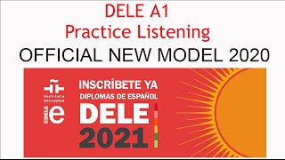 DELE A1 Instituto Cervantes Practica Auditiva 2020 [upl. by Anauqcaj]