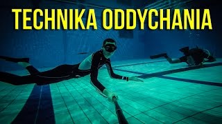 Technika oddychania  Freediving Jak zacząć Jak wstrzymać oddech na dłużej [upl. by Nalac]