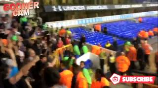 Arsenal Fans Singing 49 49 Undefeated at White Hart Lane [upl. by Nooj291]