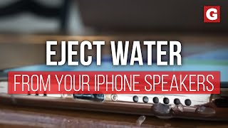 Get Water Out of Your iPhones Speaker HowTo [upl. by Kinna796]