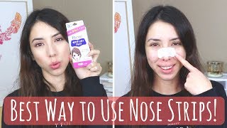 Best Way to Use a Pore Nose Strip [upl. by Cob]