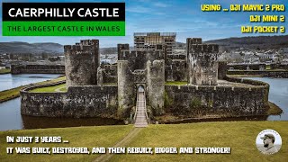 Caerphilly Castle  The Largest in Wales 2nd in Britain [upl. by Alrich]