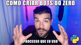 Python Automação  Como CRIAR um BOT do ZERO [upl. by Annaert281]