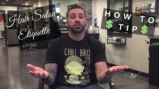 How to Tip at the Hair Salon [upl. by Duarte]