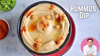 Chole ki Dip Recipe  Hummus with Chole Chickpeas at Home  Tahini Recipe  Kunal Kapur Recipes [upl. by Sej126]