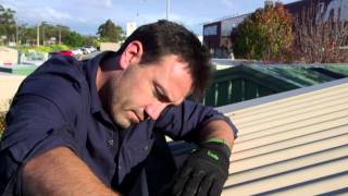 HowTo  Installing Gutter Guard with Stratco [upl. by Tamaru243]