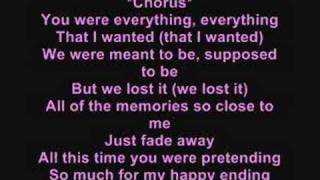 My happy ending with lyrics  Avril Lavigne [upl. by Euqinay666]