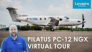 Pilatus PC12 NGX Virtual Tour [upl. by Anerda]