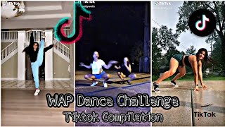 WAP Dance Challenge  Tiktok Compilation [upl. by Yedoc143]