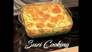 Gratin de courgettes facile et rapide  Easy and quick zucchini Gratin [upl. by Tori]