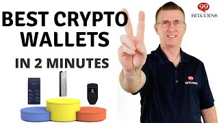 Best Cryptocurrency Wallets of 2024 in 2 minutes [upl. by Erimahs615]