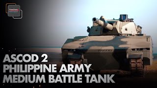 New Medium Main Battle Tank with 105mm gun  Philippine Army [upl. by Eihctir]