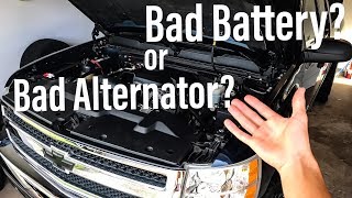 Car Wont Start Alternator or Battery The easy way to know [upl. by Damalas]