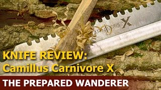 Camillus Carnivore X Review  Ultimate Survival Knife [upl. by Aihseyk317]