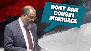 UK MP Refuses to Ban Cousin Marriages [upl. by Mathias317]