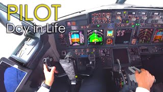 A Day in The Life as an Airline Pilot  B737 MOTIVATION HD [upl. by Relyks73]