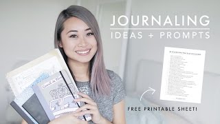 How to Journal  30 Journaling Prompts for Self Discovery [upl. by Dalury175]