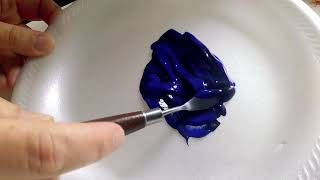 Make Your Own Color Navy Blue Color Mixing  How To Tutorial [upl. by Ydrah]