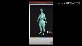 mezzowrlds tiktok body visualizer laughs [upl. by Farrish]