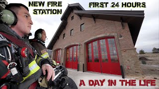 First 24 Hours in a New Fire Station  A Day in the Life [upl. by Morrison]