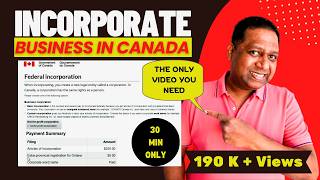 Registering A Corporation In Canada Under 30 Minutes  How To Register Business Canada 🔥 [upl. by Assilym786]