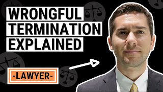 Wrongful Termination Law Explained [upl. by Atiuqrahs]