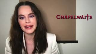 Emily Hampshire quotChapelwaitequot Interview [upl. by Bekah]