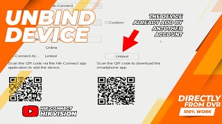 How To Unbind  Delete Hikvision DVR Via Local GUI HVR 40 [upl. by Euqinorev556]