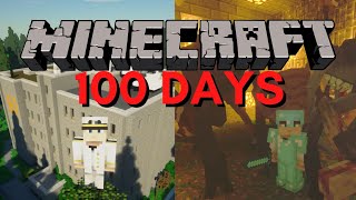 I Survived 100 Days in a PARASITE APOCALYPSE in Minecraft Hardcore  Forge Labs [upl. by Idolah]