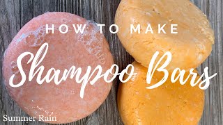 How To Make A Shampoo Bar includes recipe [upl. by Nyleuqaj351]