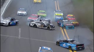 Massive wreck early in the Daytona 500  Extended Highlights [upl. by Deena]