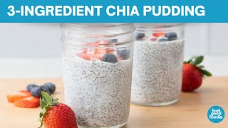 How to Make Chia Pudding with Only 3 Ingredients [upl. by Franz]